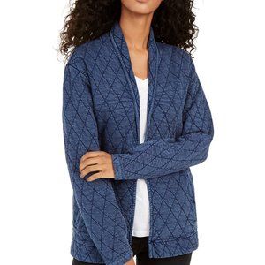 NWOT Lucky Brand Quilted Denim Jacket